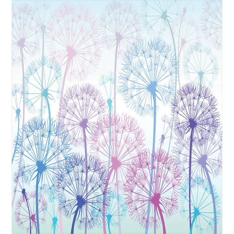 Abstract Flora Design Duvet Cover Set