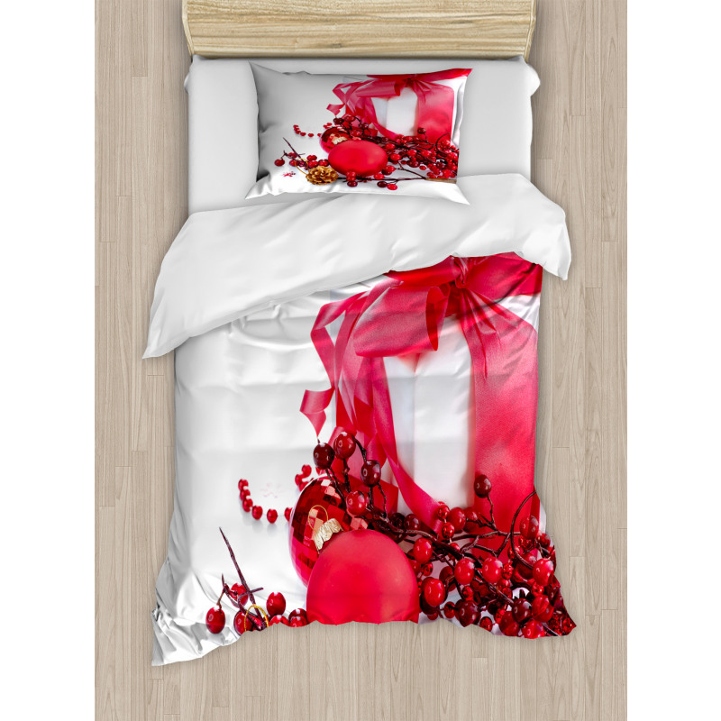 New Year Berries Duvet Cover Set