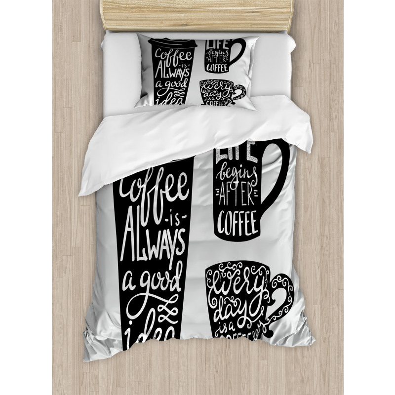 Container Silhouette Duvet Cover Set