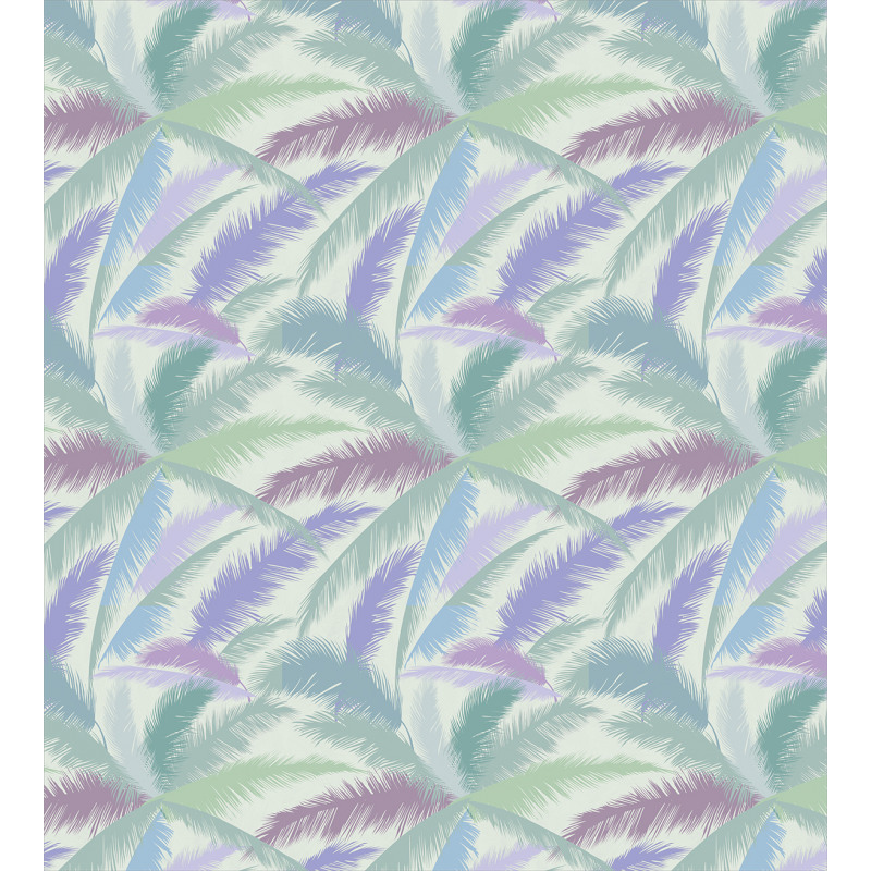 Abstract Tropic Leaves Duvet Cover Set