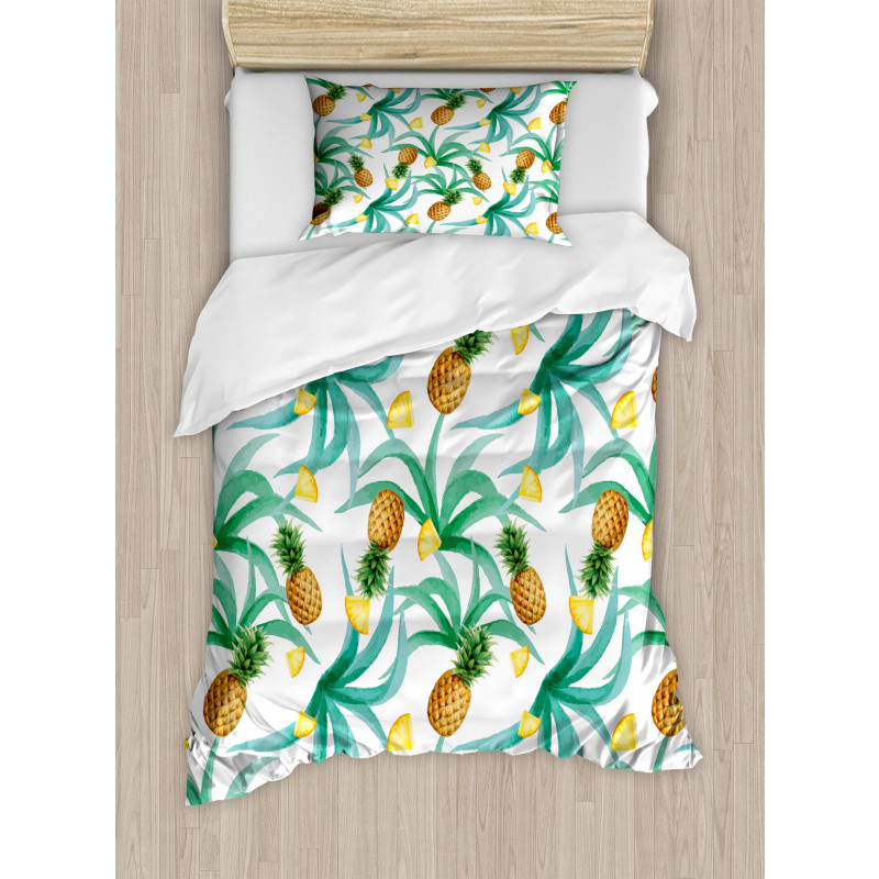 Botany Inspired Fruits Duvet Cover Set