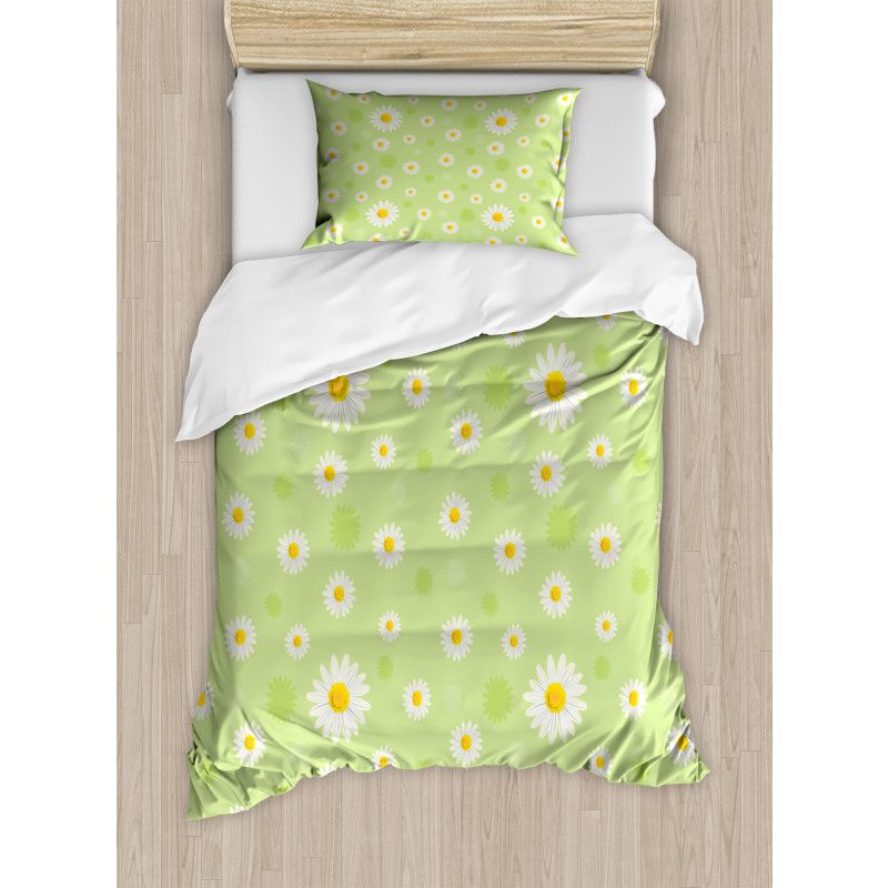 Spring Daisy Duvet Cover Set