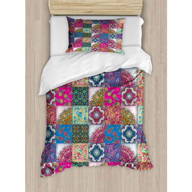 Middle Eastern Paisleys Duvet Cover Set