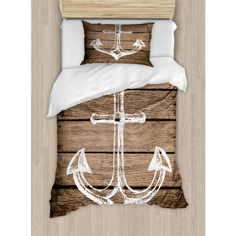 Rustic Planks Duvet Cover Set