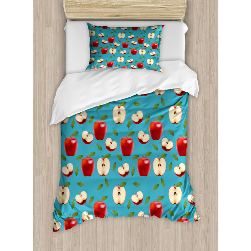 Red Delicious Healty Food Duvet Cover Set