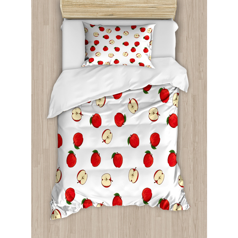 Vibrant Fruit Slices Duvet Cover Set