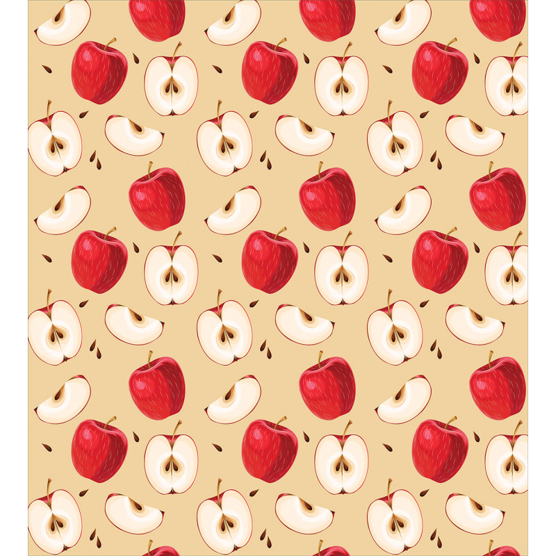 Fresh Fruit Slices Pie Duvet Cover Set