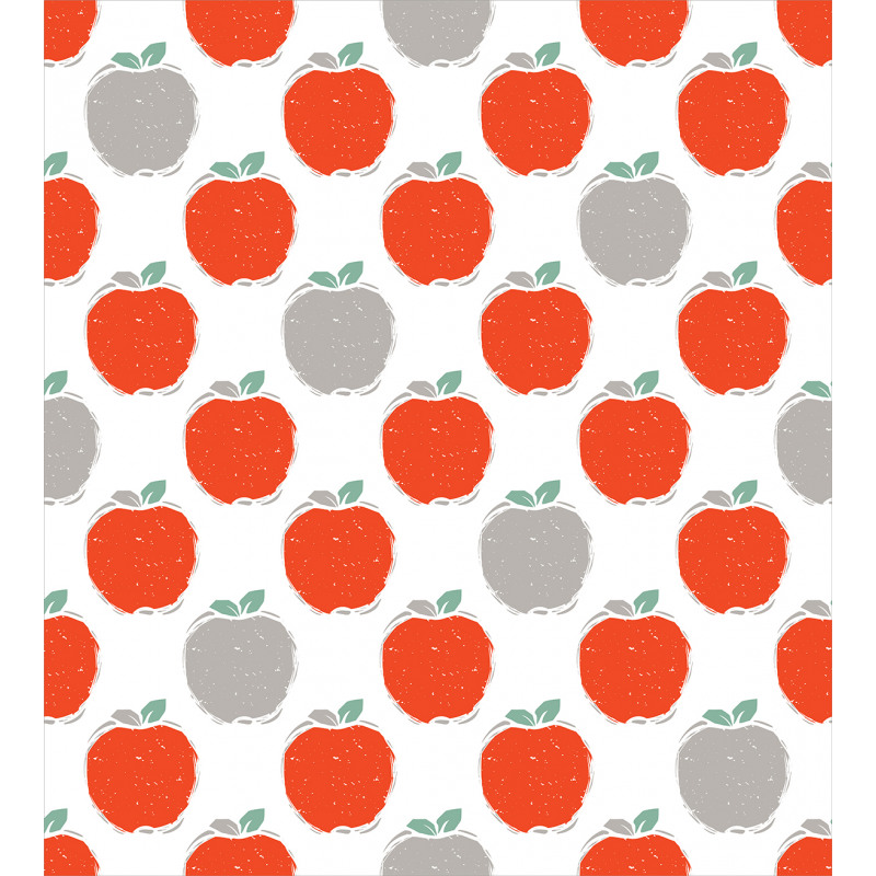 Doodle Style Fruit Duvet Cover Set