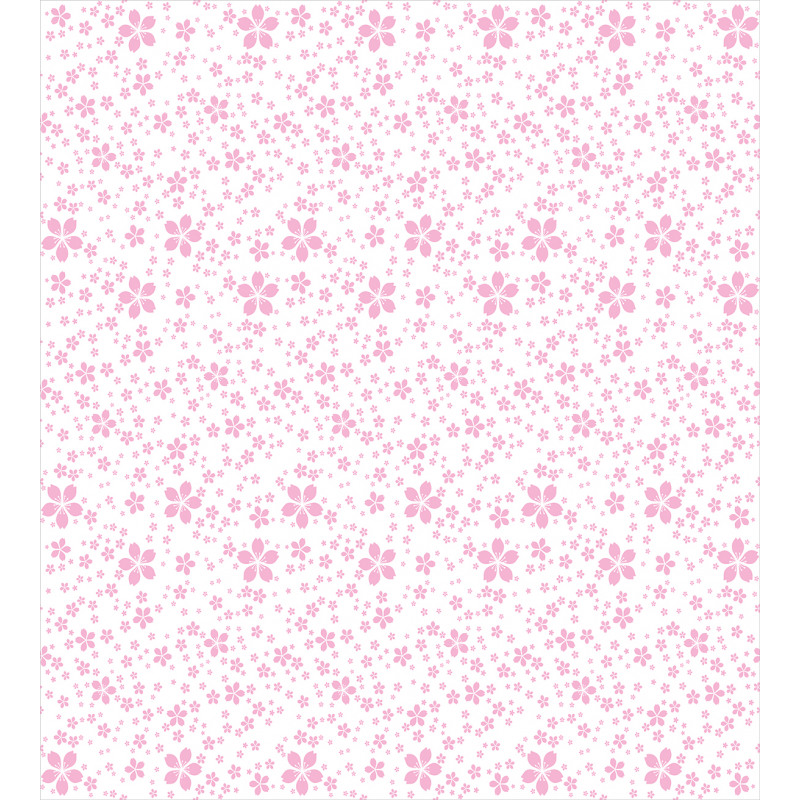 Pink Flora Duvet Cover Set