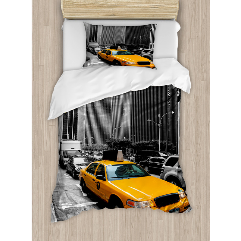 New York Manhattan Road Duvet Cover Set
