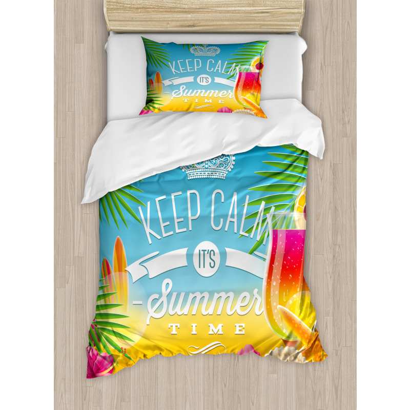 Its Summer Time Holiday Duvet Cover Set