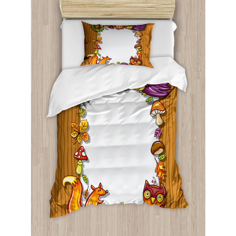 Rustic Animal Fun Duvet Cover Set