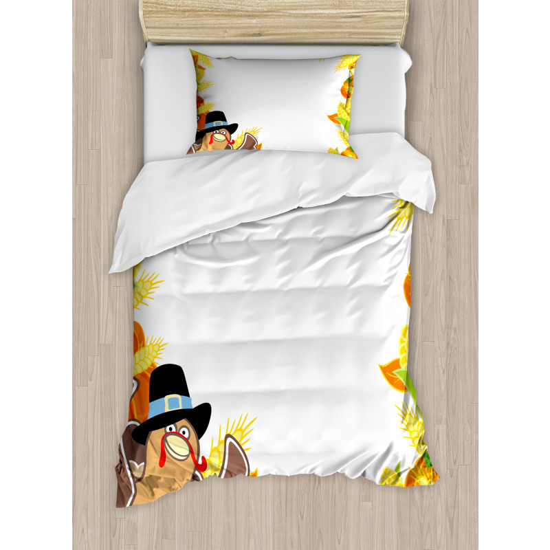 Corn and Pumkin Duvet Cover Set