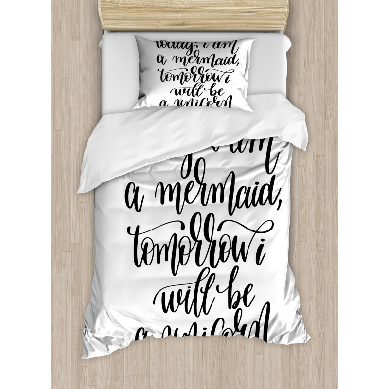 Self Esteem Expression Duvet Cover Set