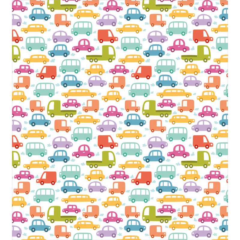 Colorful Drive Duvet Cover Set