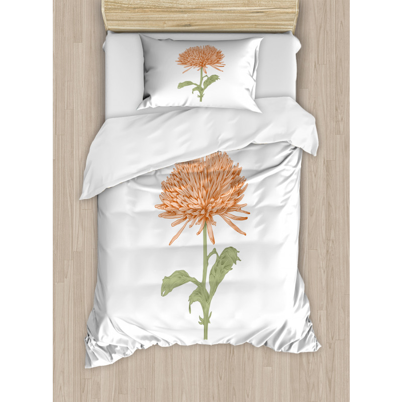 Retro Blooming Nature Duvet Cover Set