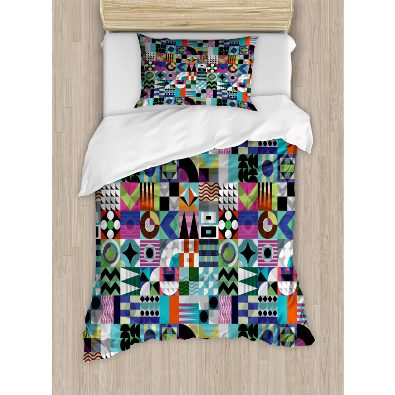 Various 60s Shapes Duvet Cover Set