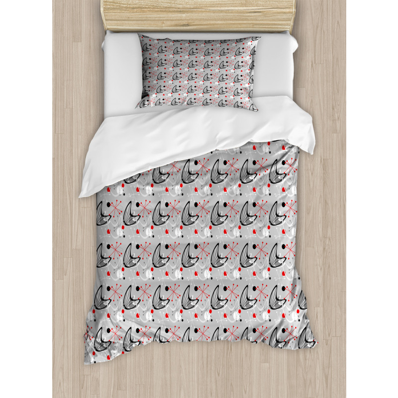 Atomic 50s Design Duvet Cover Set