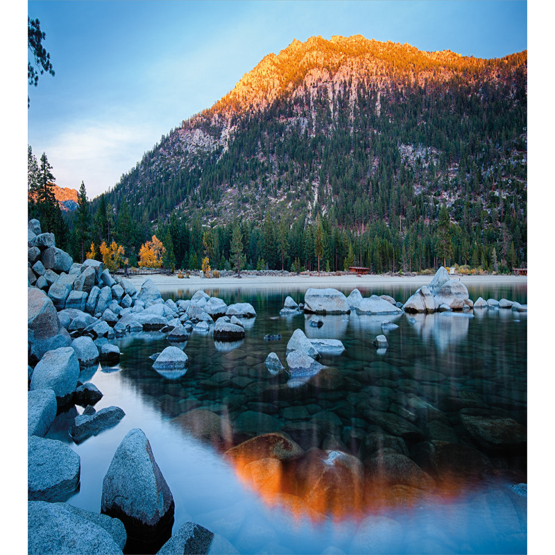 Rocks in the Lake Duvet Cover Set