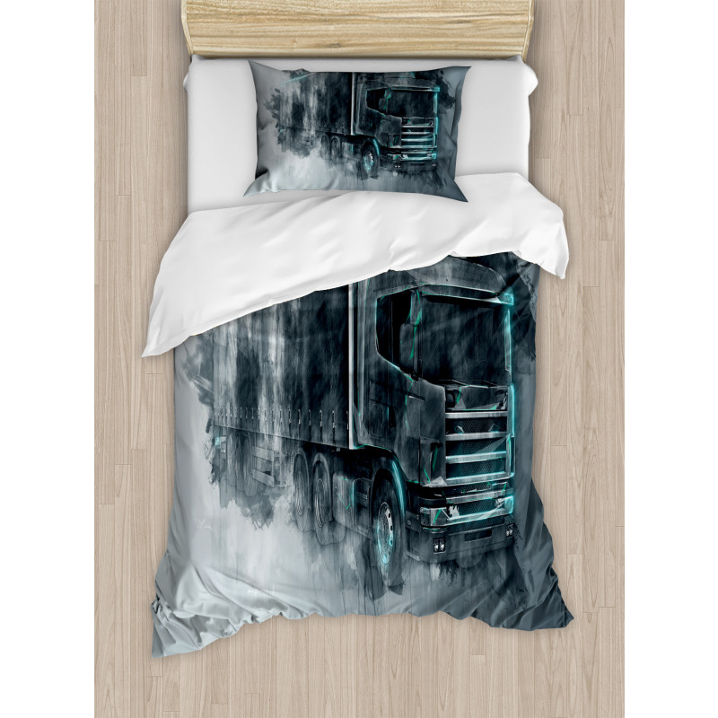 Cargo Delivery Theme Duvet Cover Set