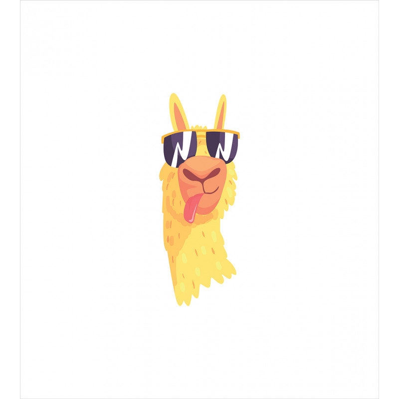 Sunglasses Wearing Animal Duvet Cover Set