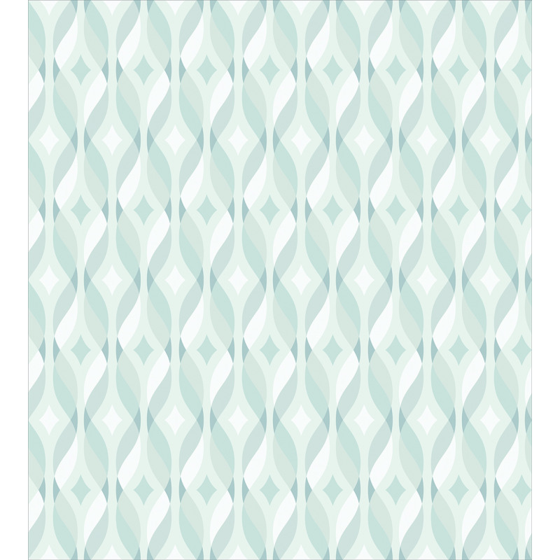 Tangled Lines Rhombus Duvet Cover Set