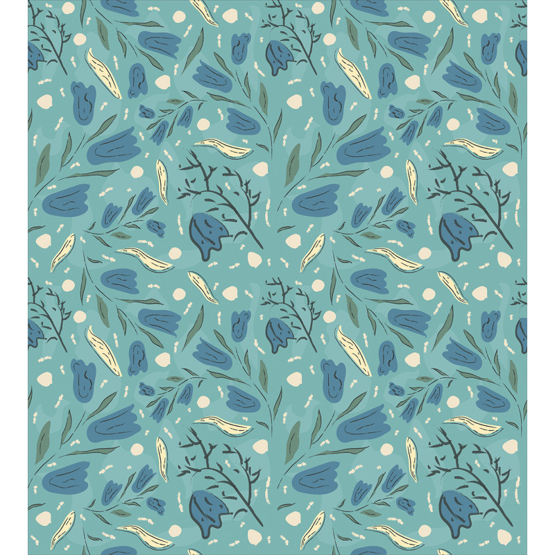 Aquarelle Floral Motif Duvet Cover Set