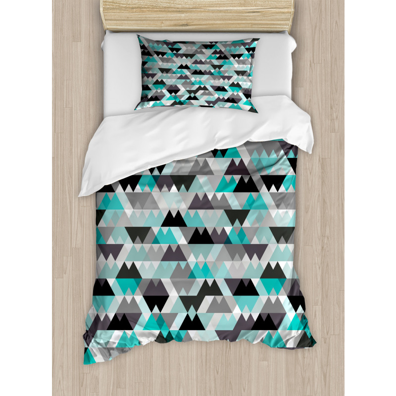 Zig Zag Mosaic Duvet Cover Set