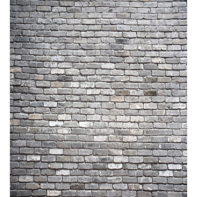Aged Rough Brick Wall Duvet Cover Set
