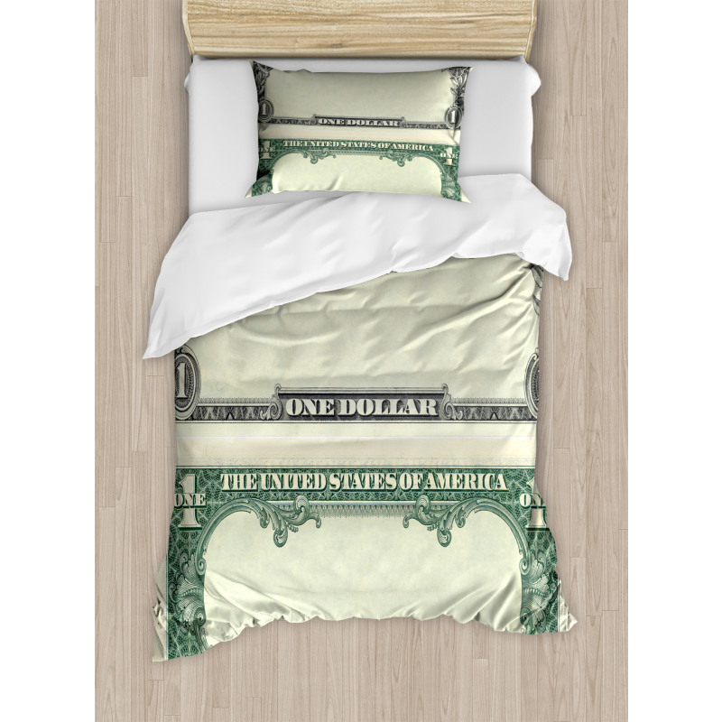 Dollar Buck Duvet Cover Set