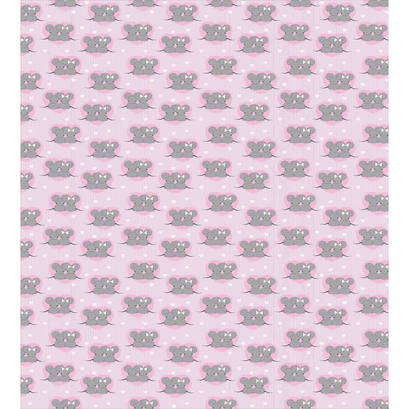 Mouse Hearts Duvet Cover Set