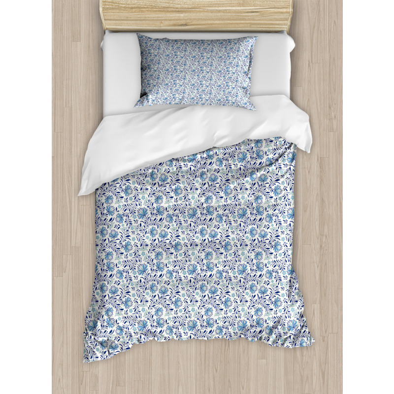 Blossoming Bluebelles Duvet Cover Set