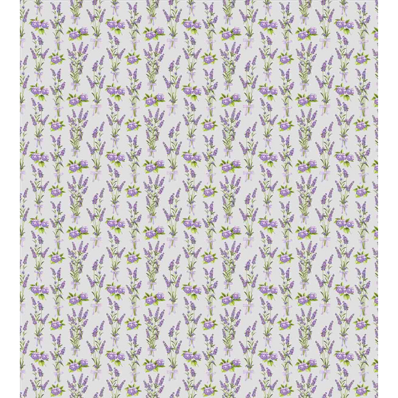 Lavender Hydrangea Art Duvet Cover Set