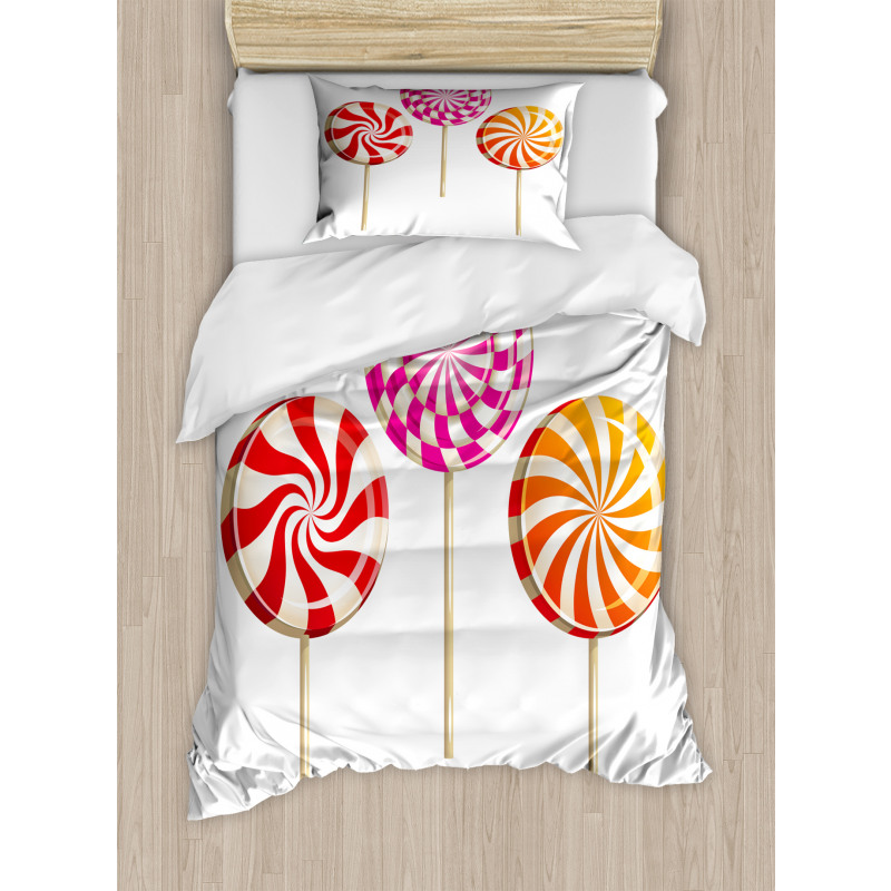 Lolly Pops on Sticks Duvet Cover Set