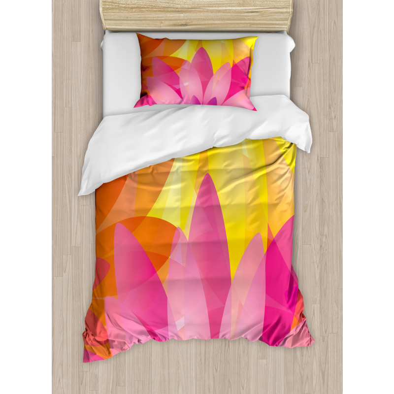 Colorful Flora Duvet Cover Set