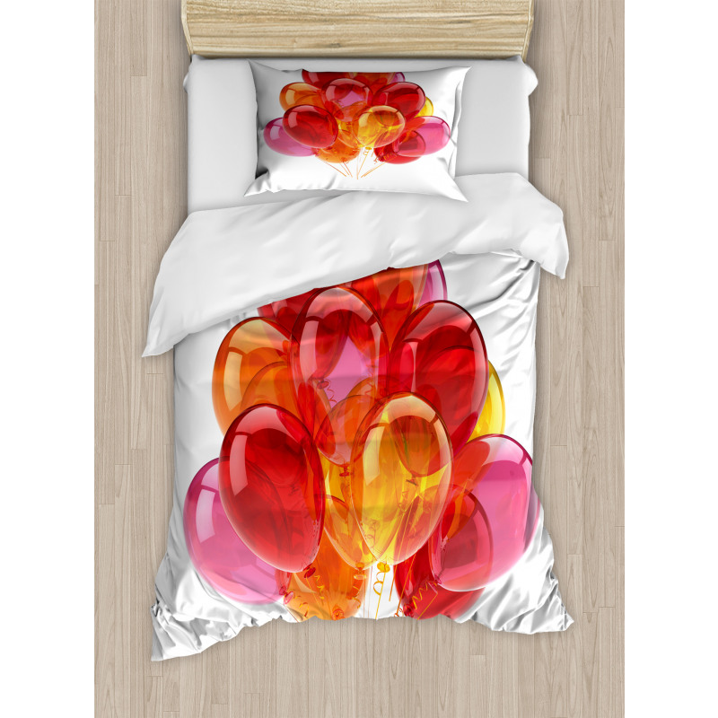 Warm Balloons Duvet Cover Set