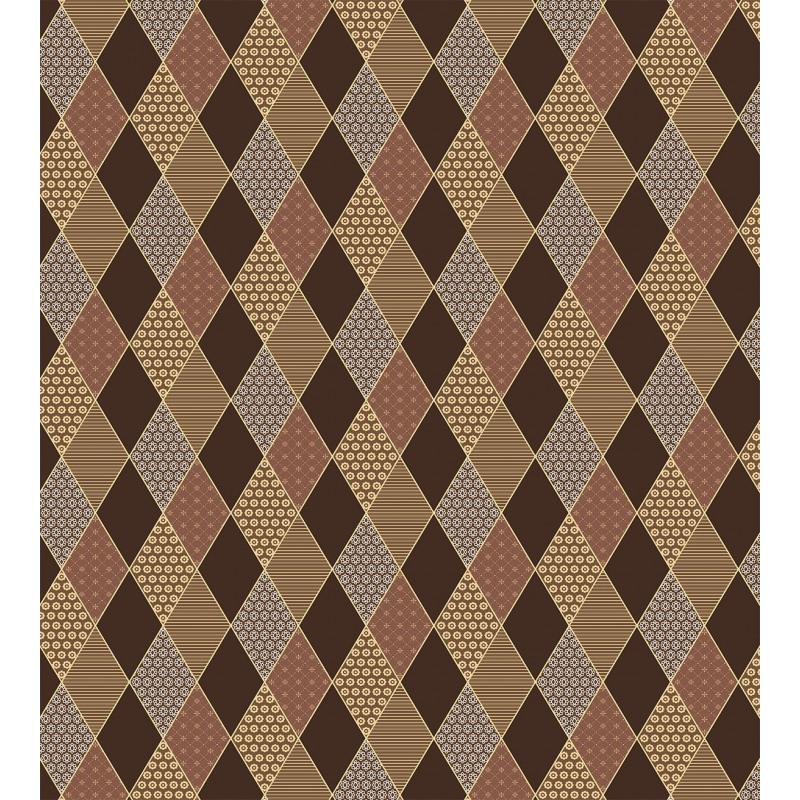 Lozenge Pattern Duvet Cover Set