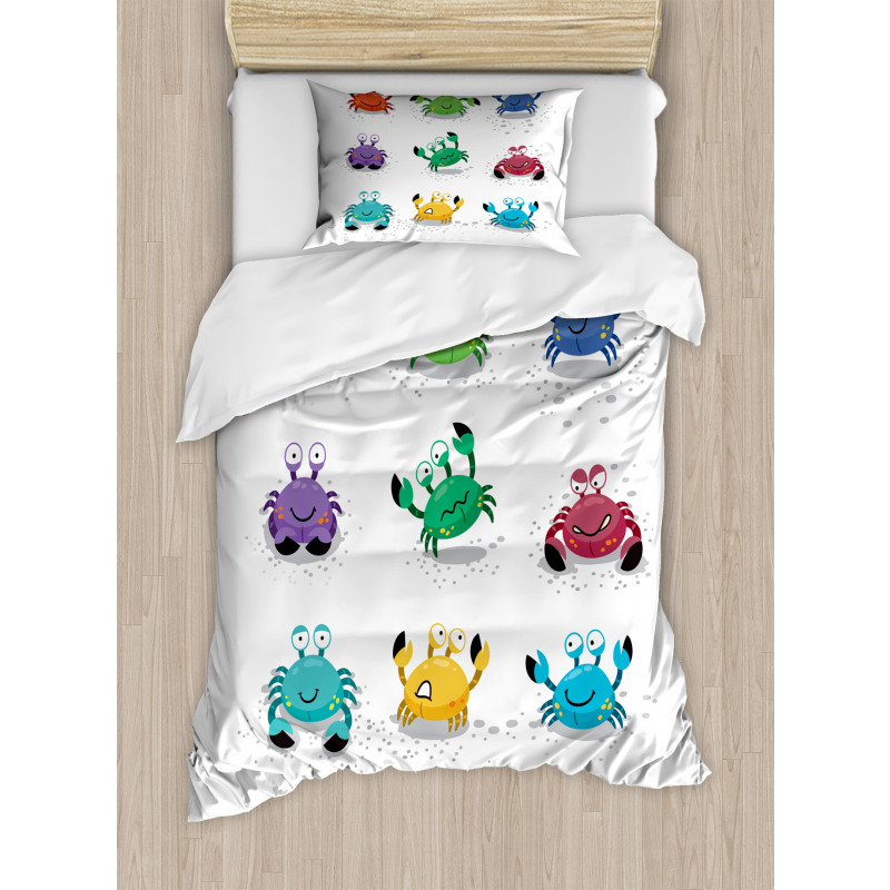 Cheery Cartoon Style Duvet Cover Set