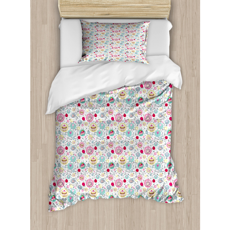 Coffee and Sweets Duvet Cover Set