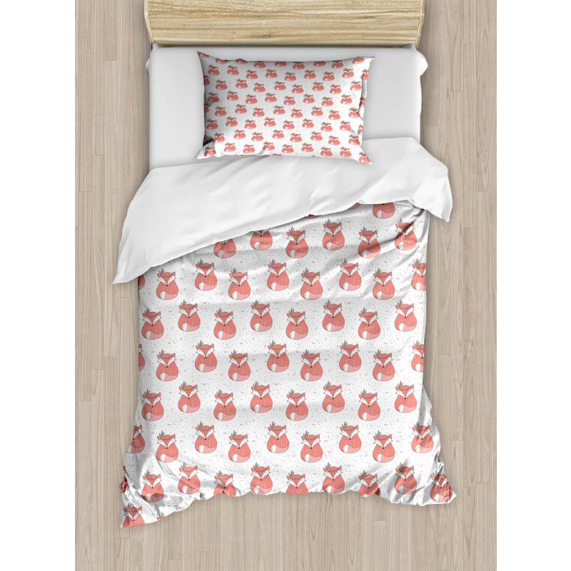 Abstract Dotted Background Duvet Cover Set