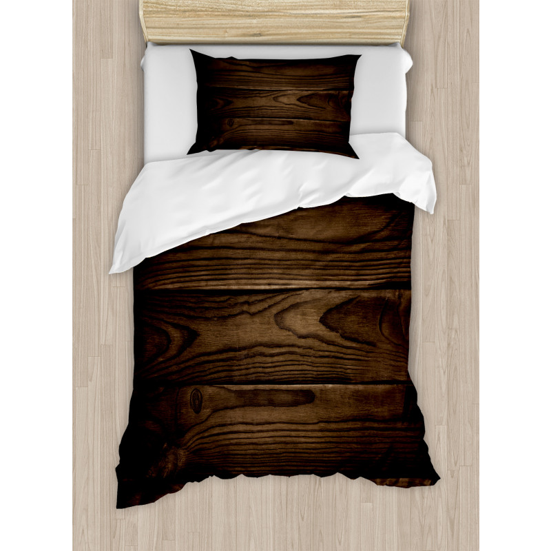 Vintage Hardwood Duvet Cover Set