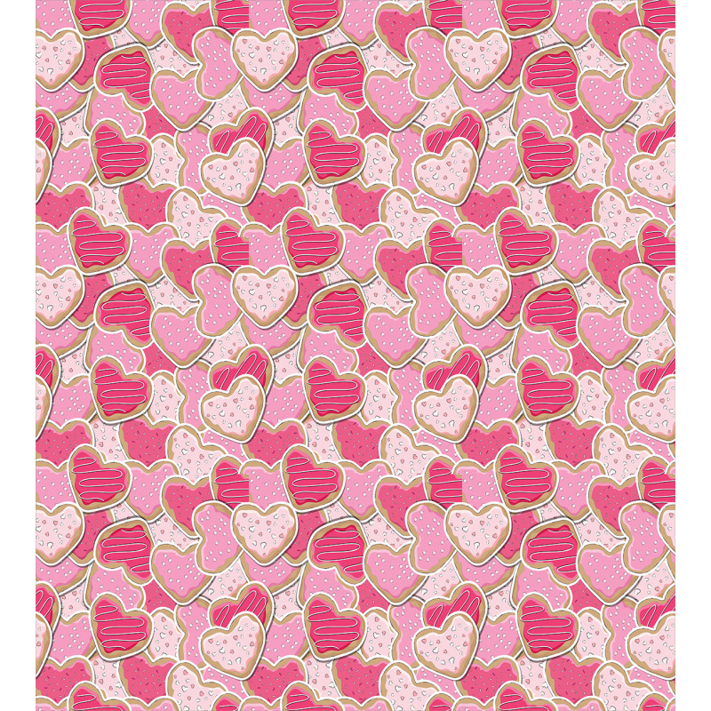 Heart Shapes Cookies Duvet Cover Set