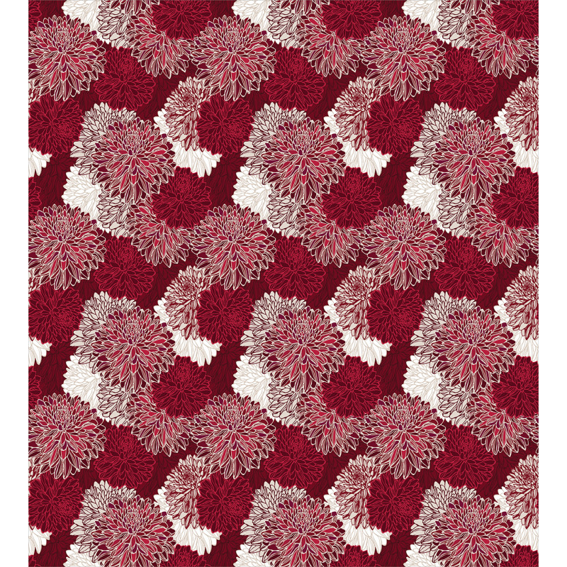 Chrysanthemums Duvet Cover Set