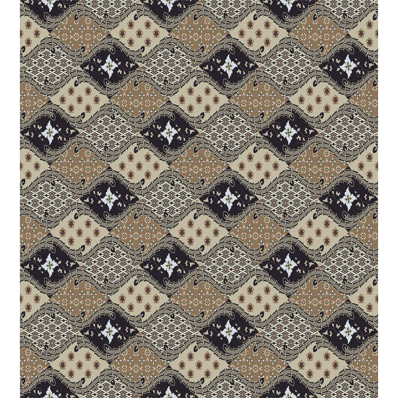 Old Fashioned Batik Pattern Duvet Cover Set