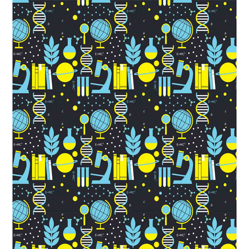 Science Class Pattern Duvet Cover Set