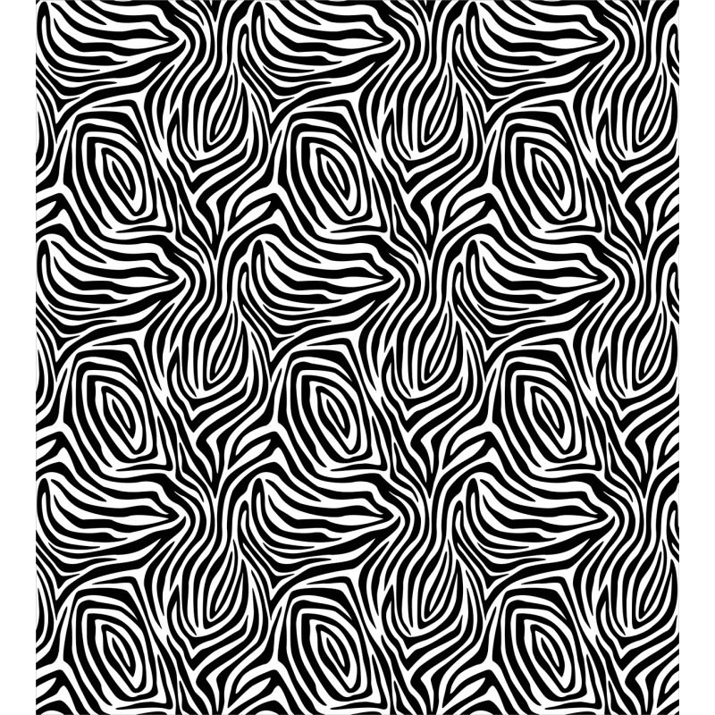 Zebra Skin Pattern Duvet Cover Set