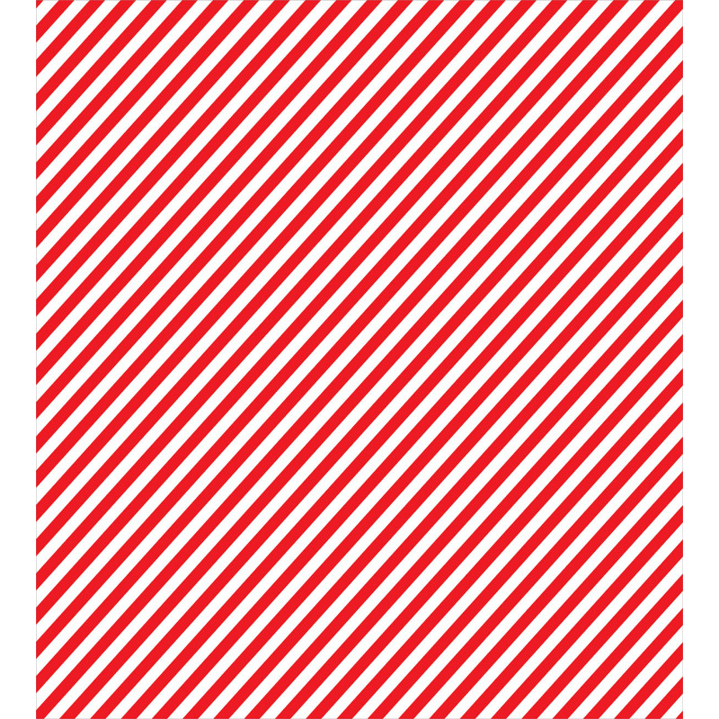 Diagonal Red Lines Duvet Cover Set