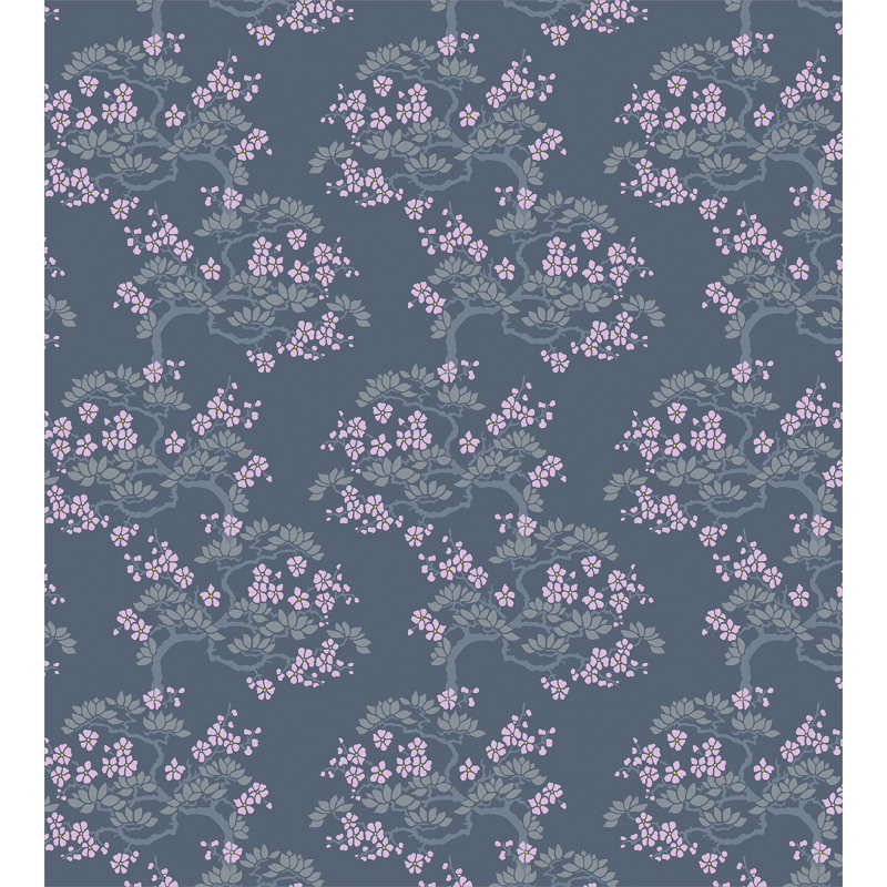 Japanese Plum Blossoms Duvet Cover Set