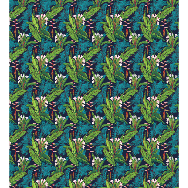 Tropical Jungle Pattern Duvet Cover Set