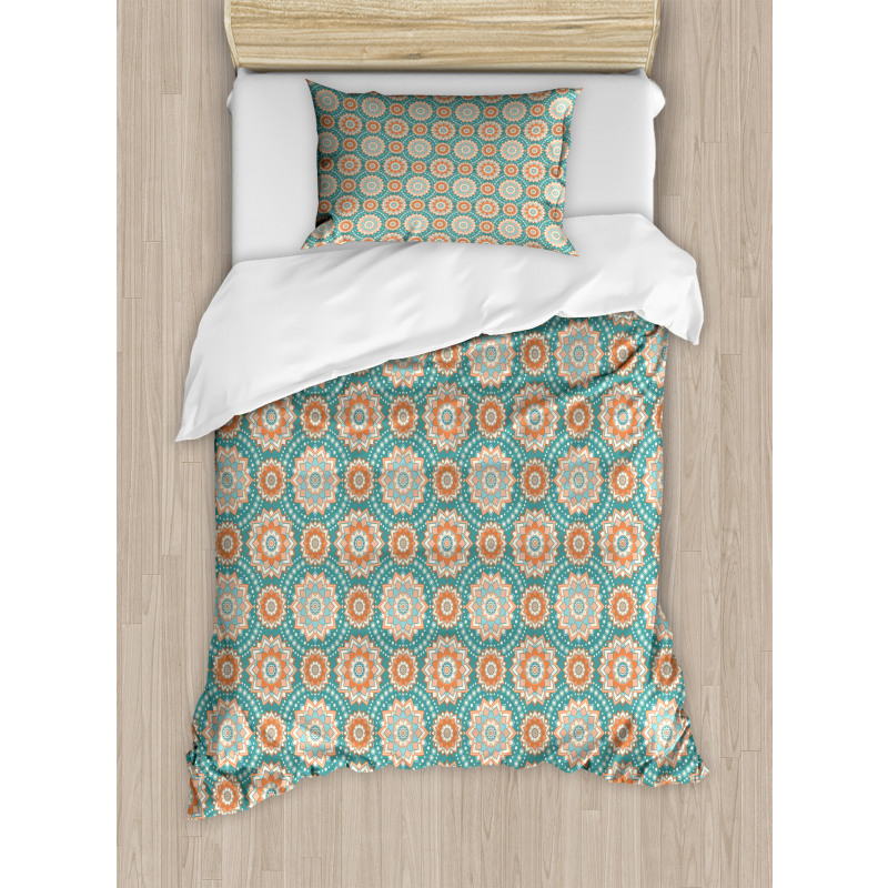 Oriental Mandala Pattern Duvet Cover Set